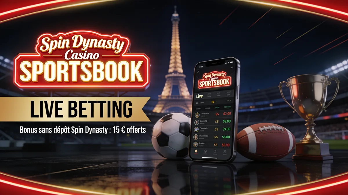 Bonus sans dépôt Spin Dynasty : 15 € offerts : guide spin dynasty casino pour les joueurs en France